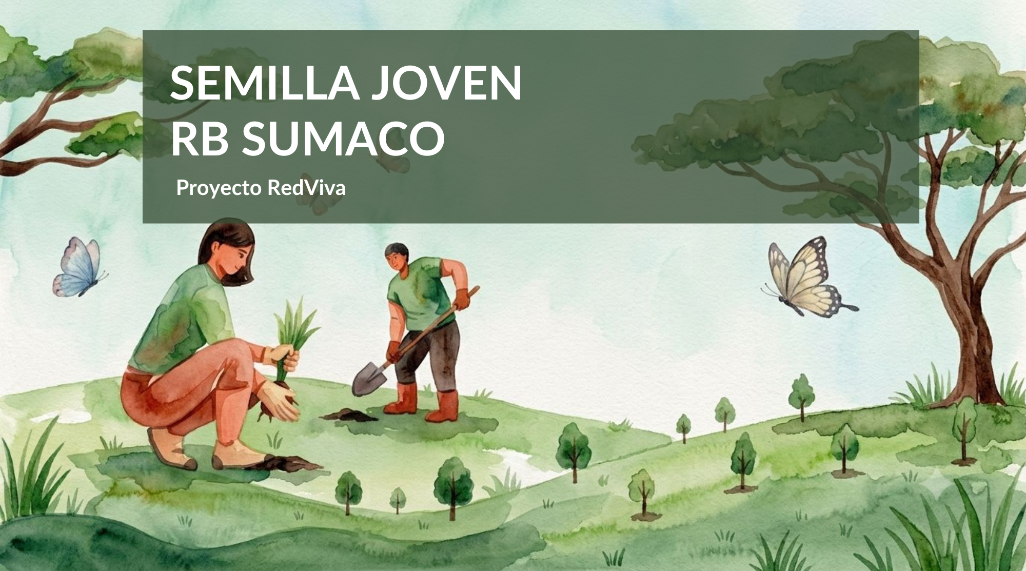 Proyecto “Agricultura Regenerativa”, ganadores del Fondo Semilla Joven en la Reserva de Biosfera (RB) Sumaco