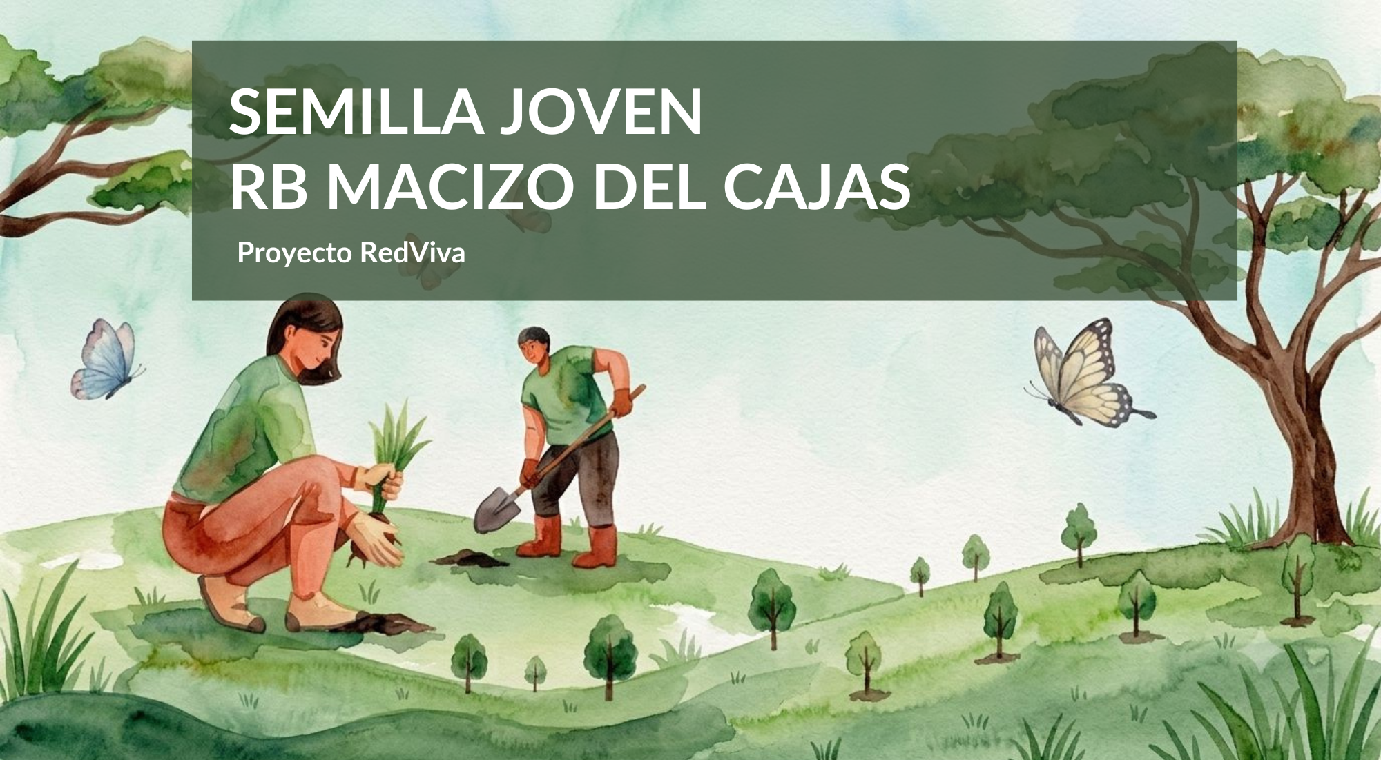 Proyecto “Semillas de Vida y Agua”, ganadores del Fondo Semilla Joven en la Reserva de Biosfera (RB) Macizo del Cajas