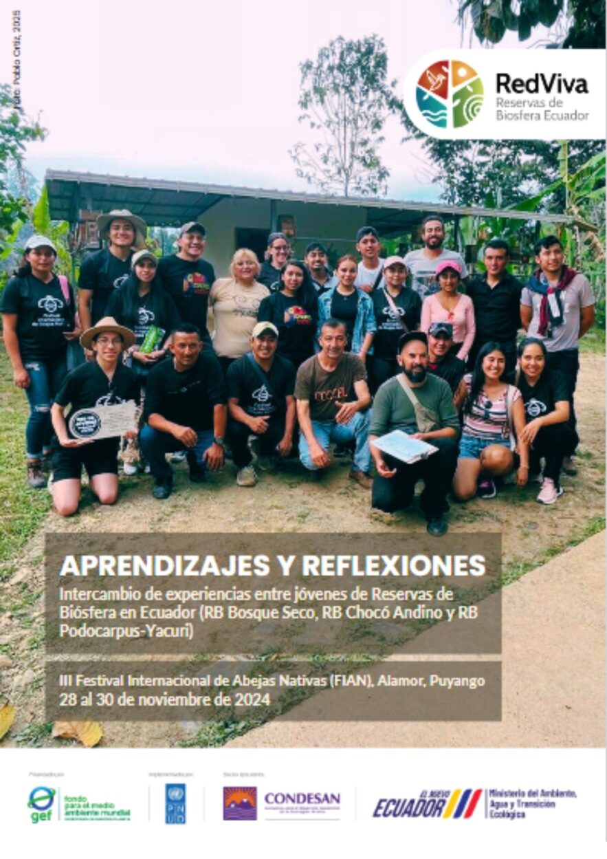 Intercambio de experiencias entre jóvenes de Reservas de Biósfera en Ecuador