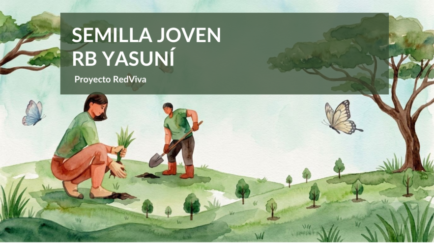 Proyecto “Activistas en Onda Yasuní”, ganadores del Fondo Semilla Joven en la Reserva de Biosfera (RB) Yasuní