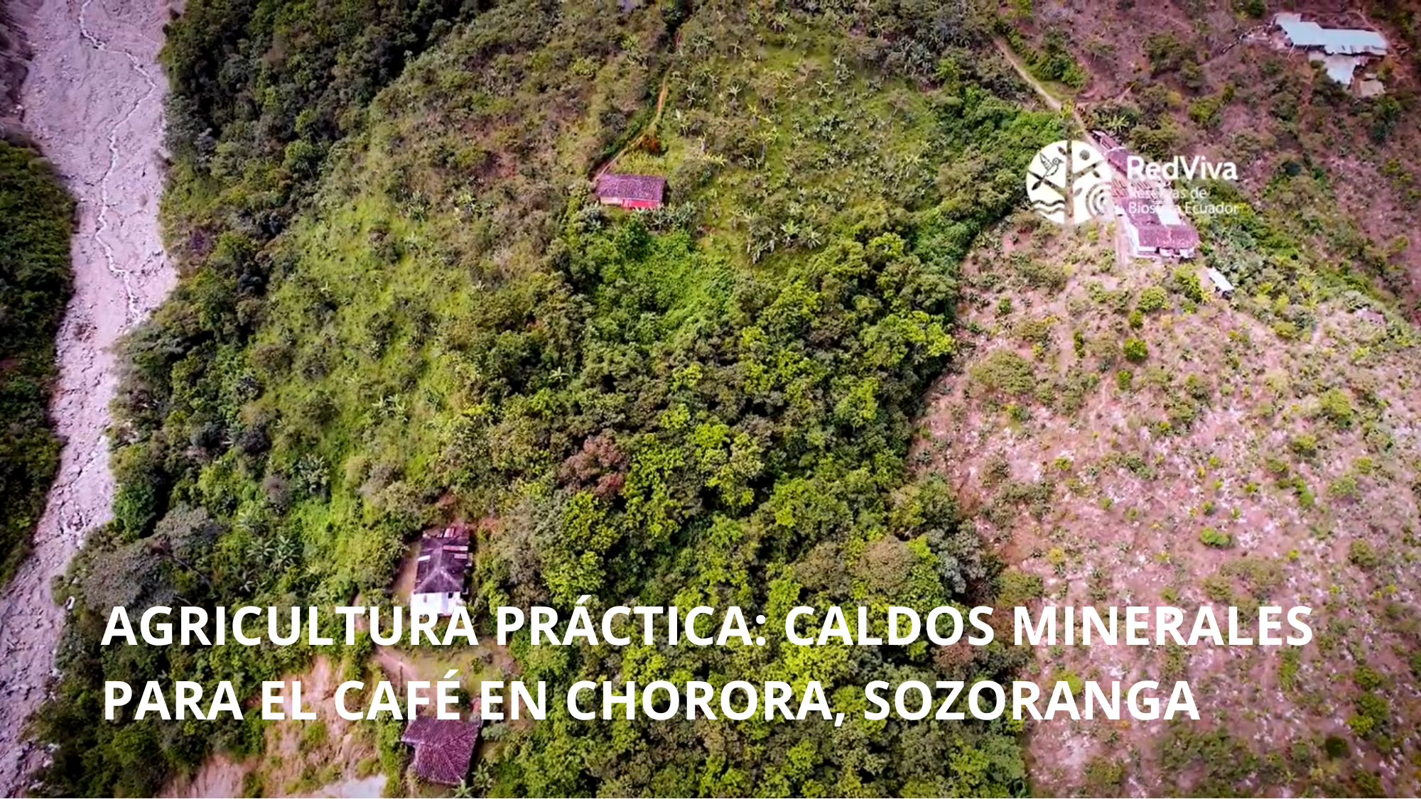 Agricultura práctica: caldos minerales para el café en Chorora, Sozoranga