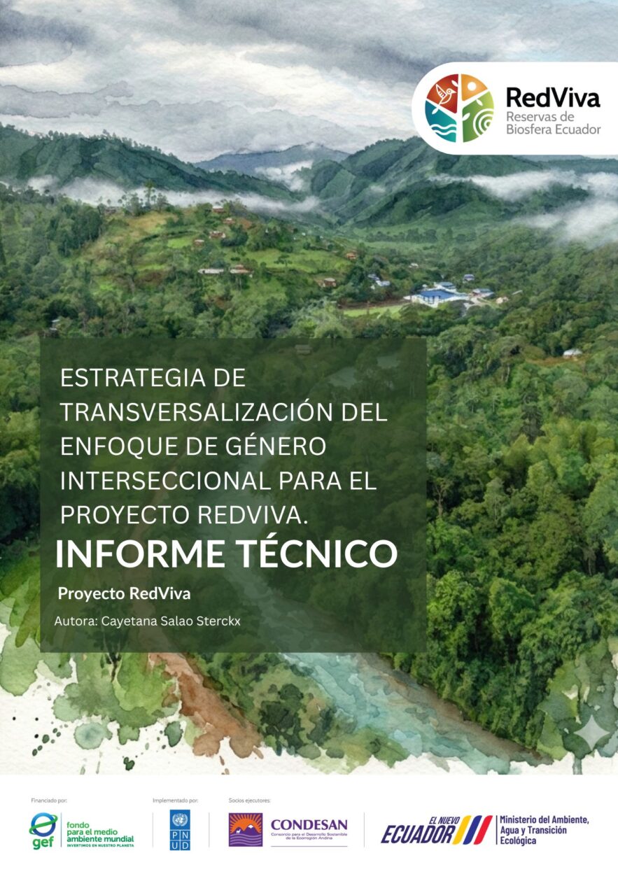 Estrategia de transversalización del enfoque de género interseccional para el Proyecto RedViva