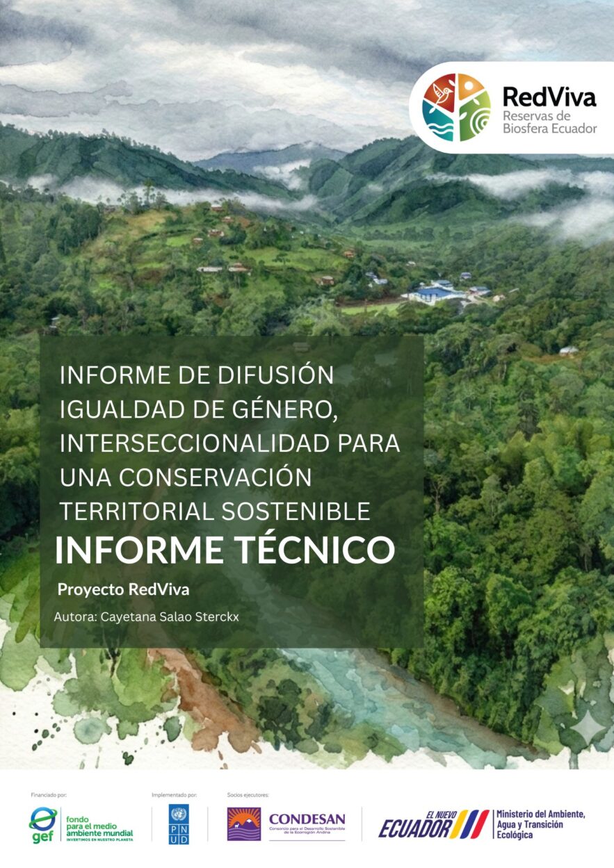 Difusión de la estrategia de Igualdad de género, interseccionalidad para una conservación territorial sostenible