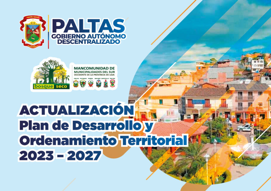 Actualización Plan de Desarrollo y Ordenamiento Territorial 2023–2027 – GAD Municipal de Paltas