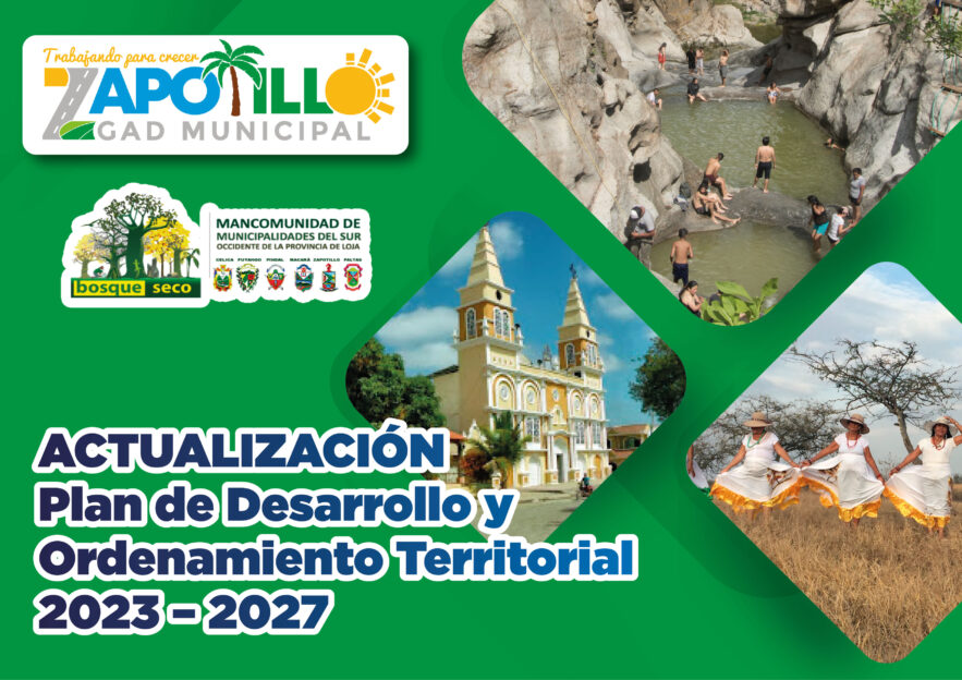 Actualización Plan de Desarrollo y Ordenamiento Territorial 2023–2027 – GAD Municipal de Zapotillo